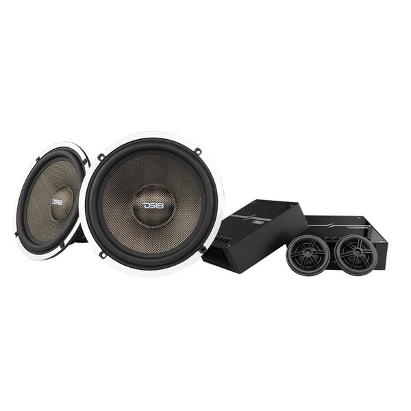 Deluxe Kevlar 6.5” 2 Way Premium Quality Component Speaker System 460 Watts 4 Ohm PR